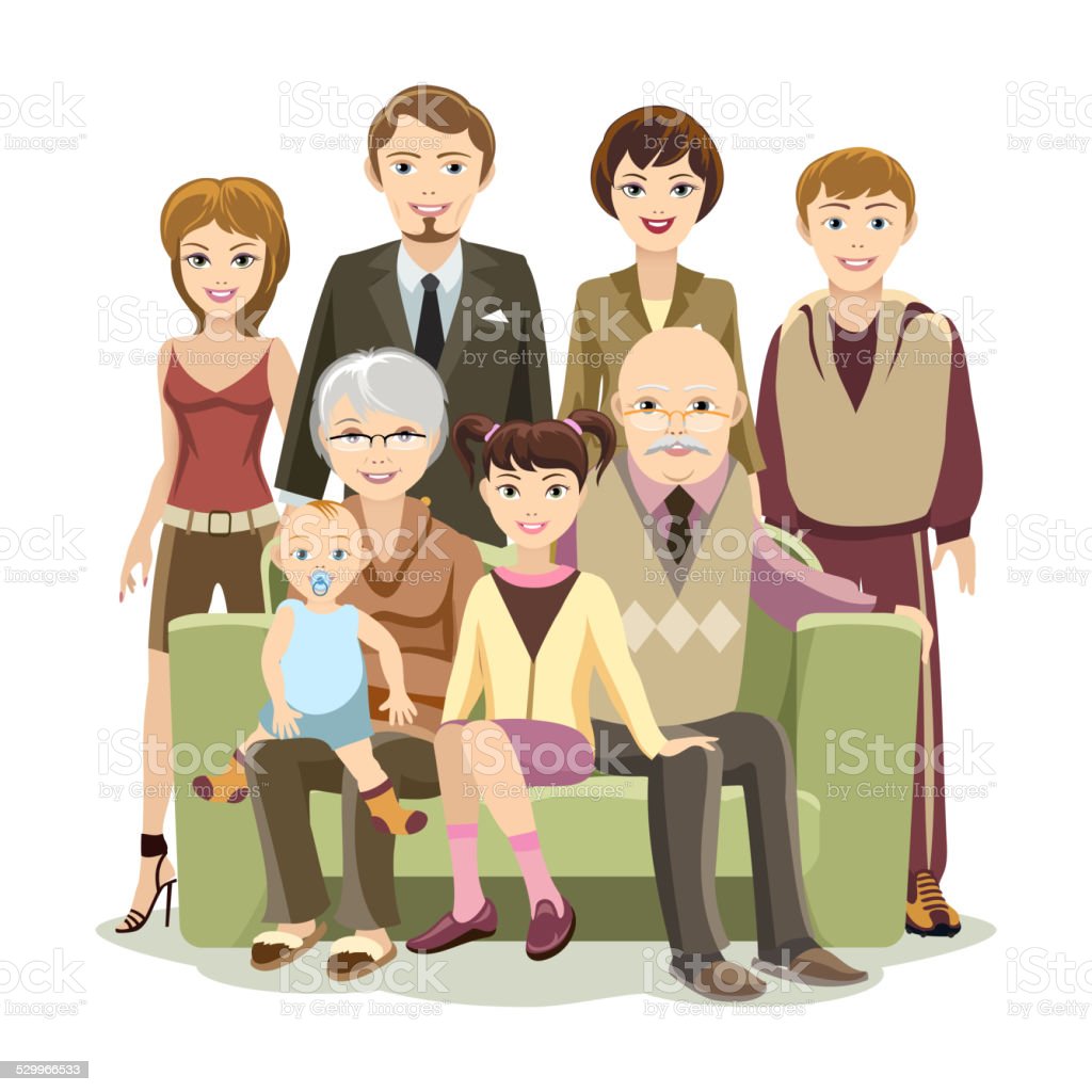 Detail Gambar Kartun Keluarga Bahagia Nomer 16