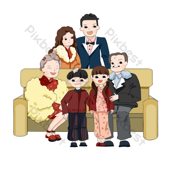 Detail Gambar Kartun Keluarga Bahagia Nomer 29