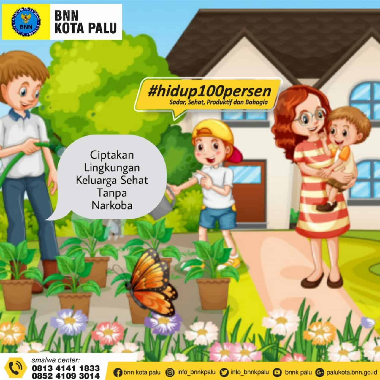 Detail Gambar Kartun Keluarga Sehat Nomer 20