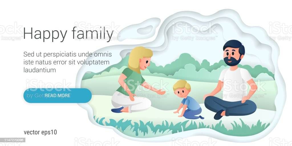 Detail Gambar Kartun Keluarga Sehat Nomer 49