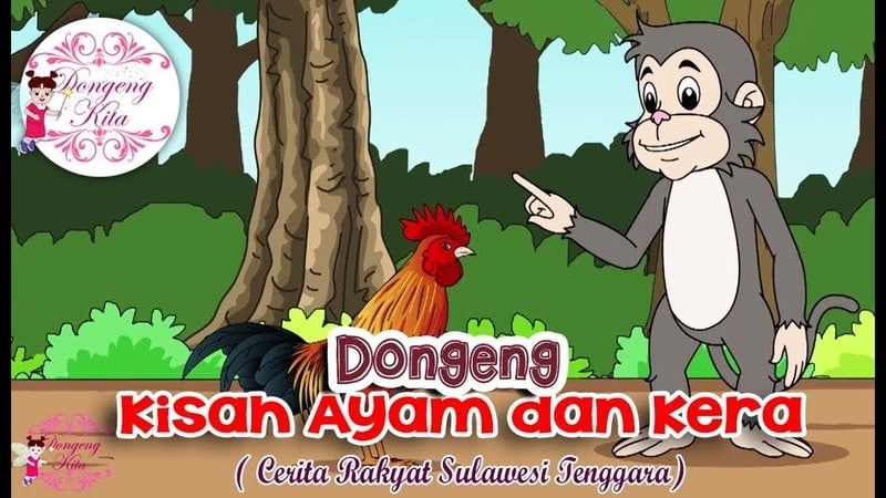 Detail Gambar Kartun Kera Dan Ayam Nomer 2