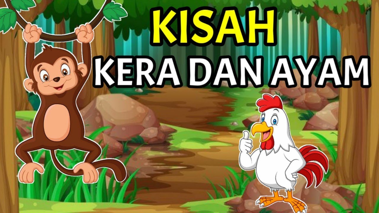 Detail Gambar Kartun Kera Dan Ayam Nomer 5