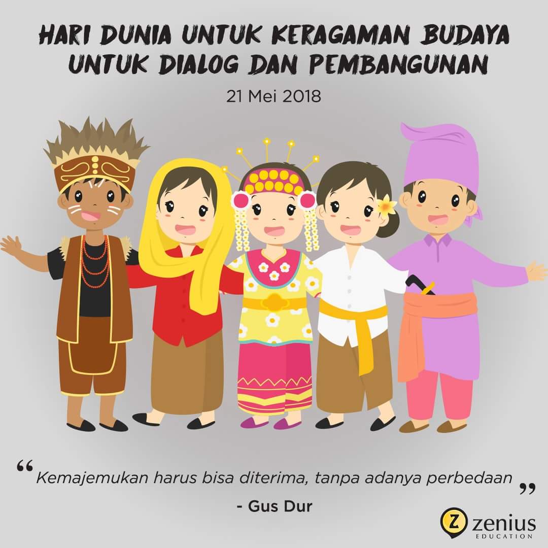 Detail Gambar Kartun Keragaman Budaya Nomer 10