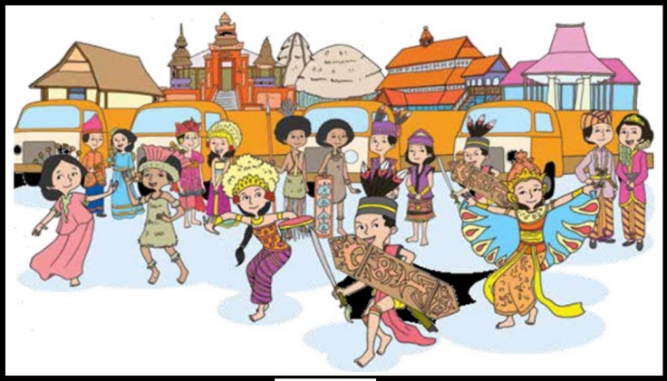 Detail Gambar Kartun Keragaman Budaya Nomer 17