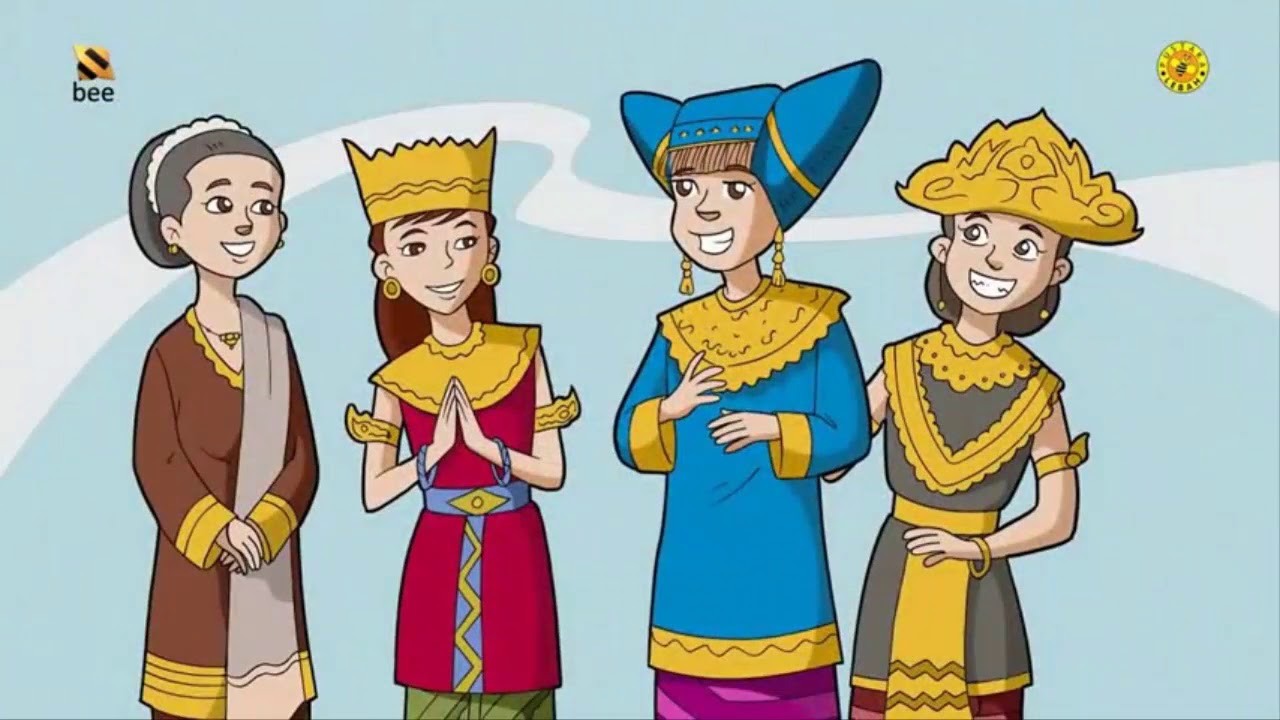 Detail Gambar Kartun Keragaman Budaya Nomer 5