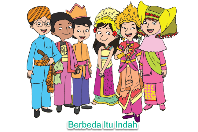 Detail Gambar Kartun Keragaman Budaya Nomer 52