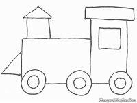 Detail Gambar Kartun Kereta Api Mewarnai Nomer 50