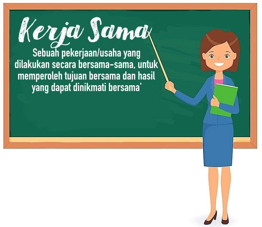 Detail Gambar Kartun Kerjasama Di Sekolah Nomer 35