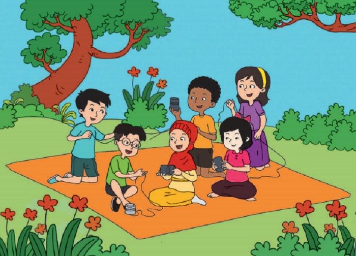 Detail Gambar Kartun Kerjasama Di Sekolah Nomer 8