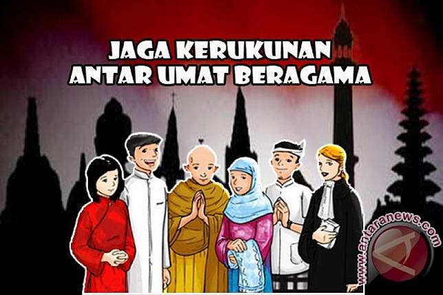 Detail Gambar Kartun Kerukunan Antar Umat Beragama Nomer 44