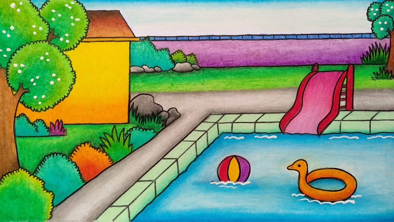 Detail Gambar Kartun Kolam Renang Nomer 2