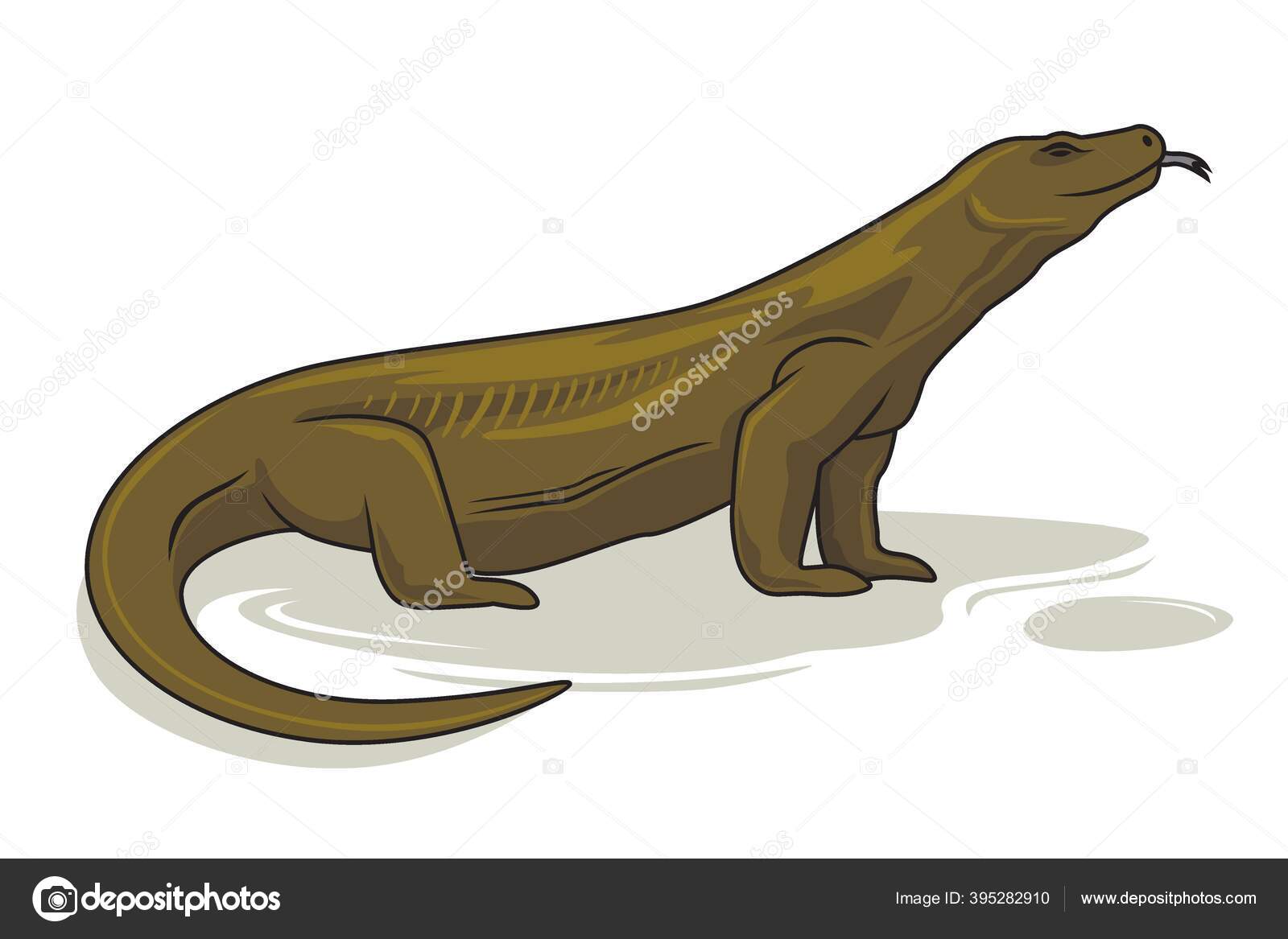 Detail Gambar Kartun Komodo Nomer 3