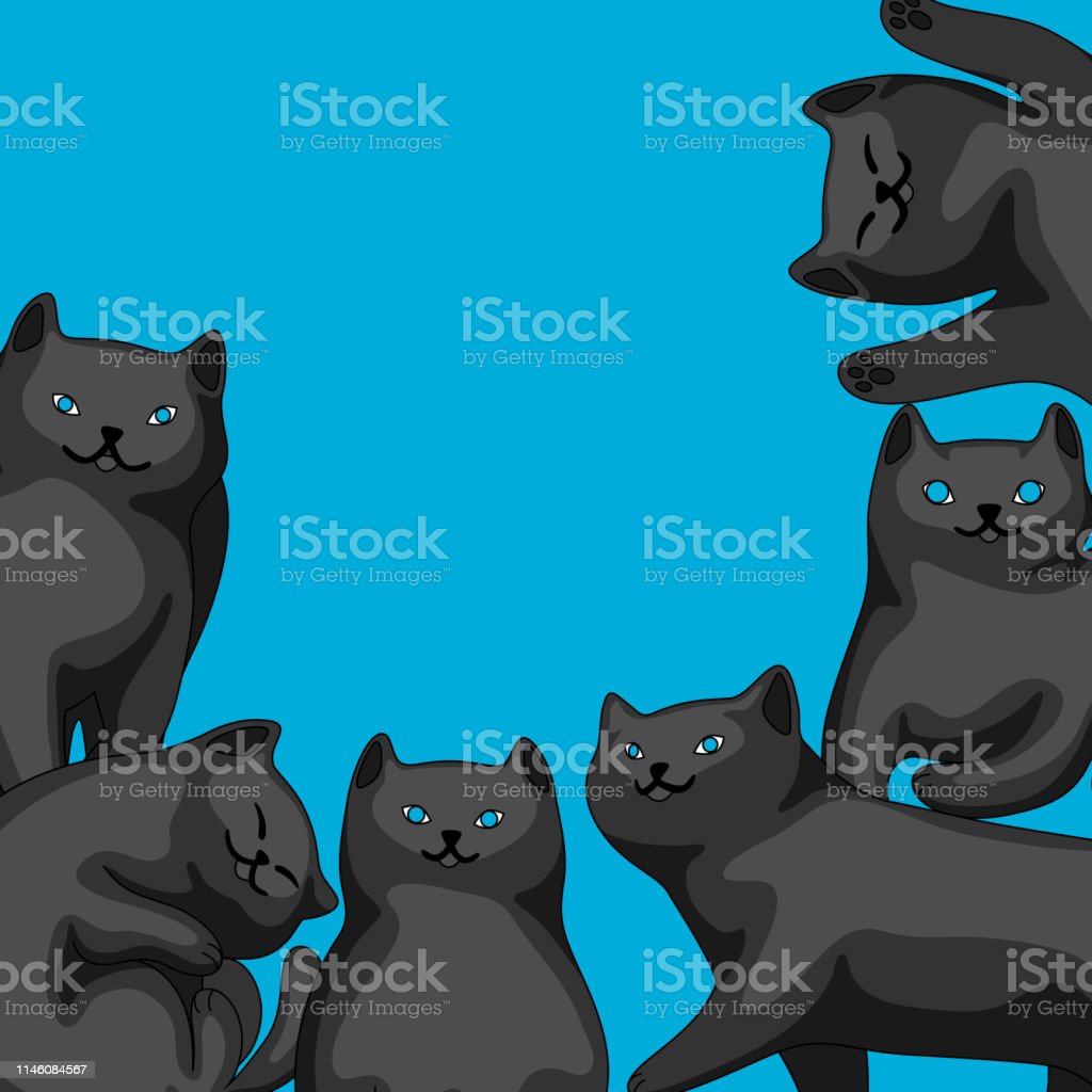 Detail Gambar Kartun Kucing Hitam Nomer 53