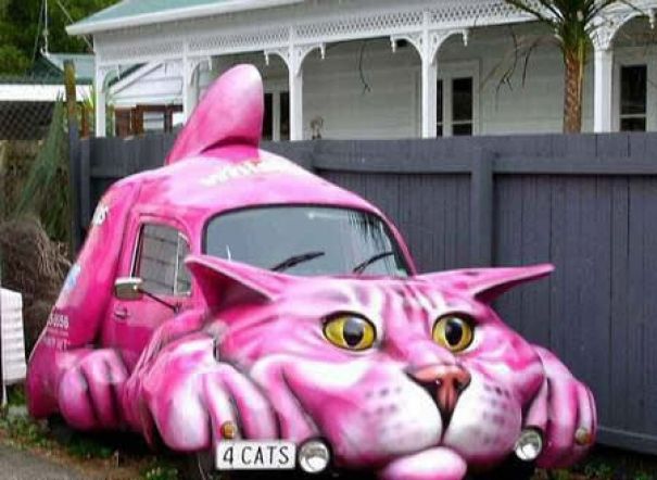 Detail Gambar Kartun Kucing Warna Pink Nomer 26