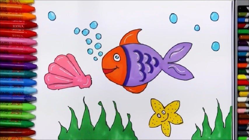 Detail Gambar Kartun Laut Dan Ikan Nomer 48