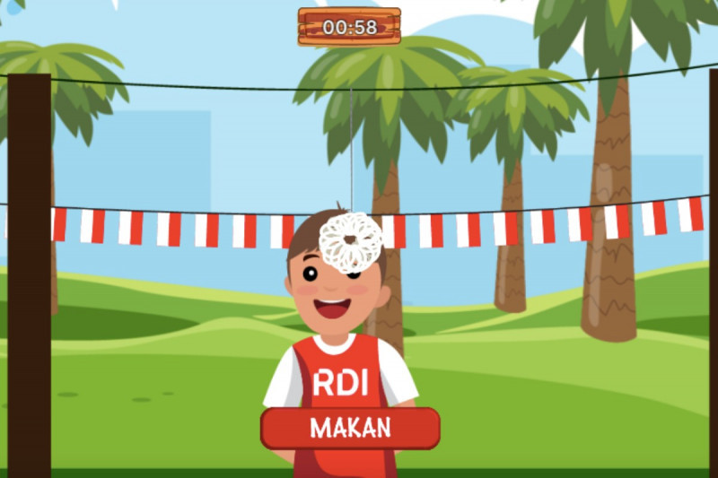 Detail Gambar Kartun Lomba Makan Kerupuk Nomer 39