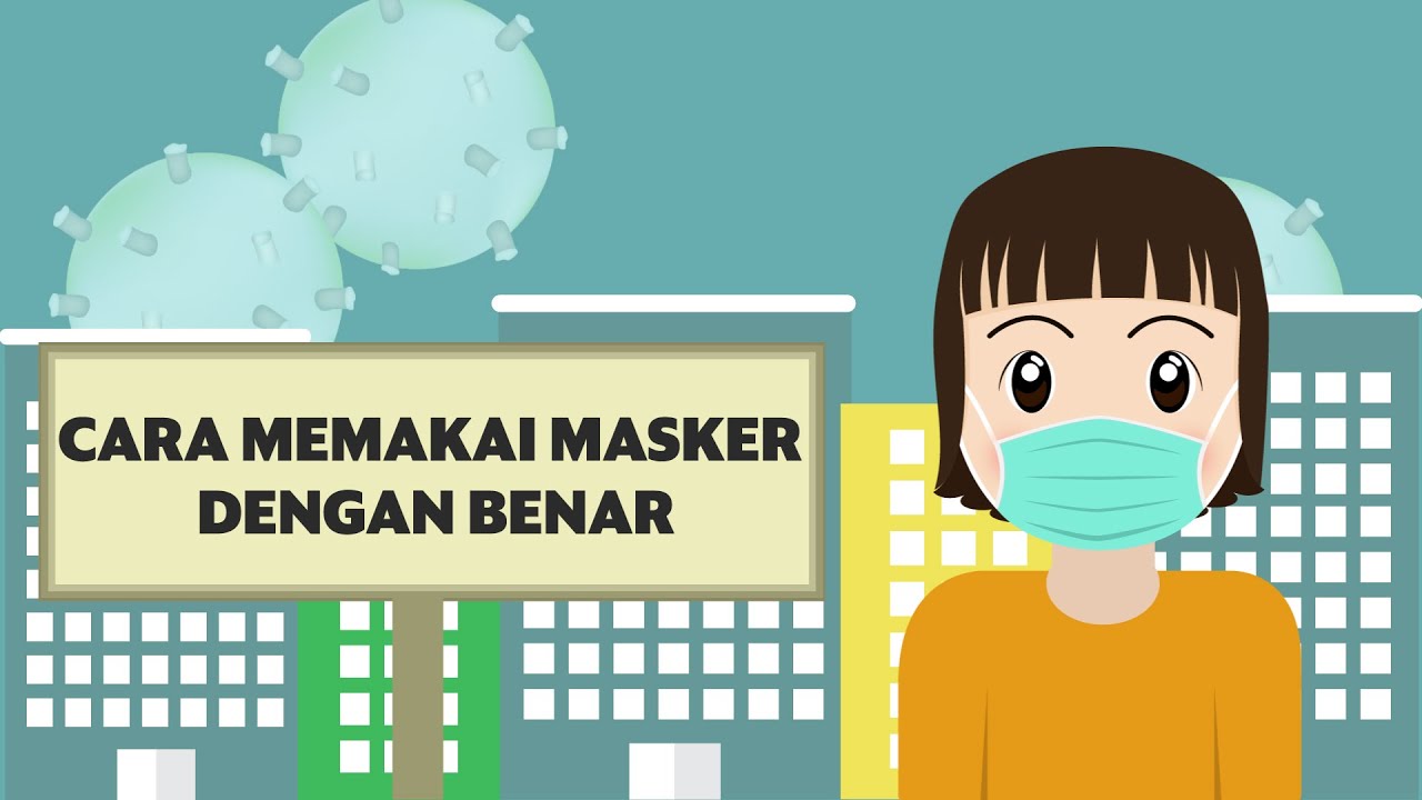 Detail Gambar Kartun Lucu Pakai Masker Nomer 49