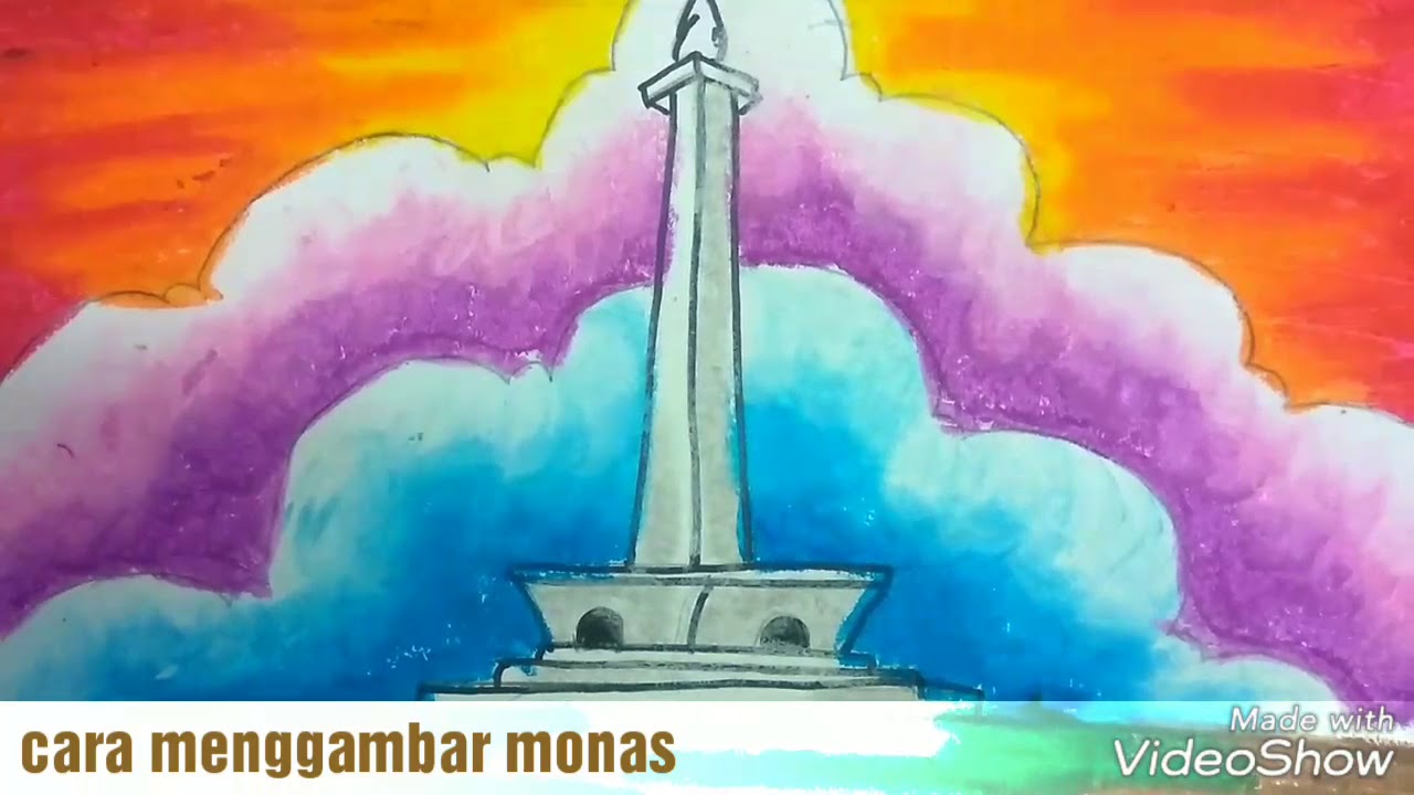 Detail Gambar Kartun Lukisan Monas Nomer 6