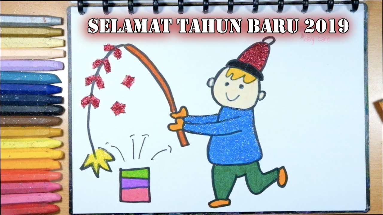 Detail Gambar Kartun Main Bunga Api Nomer 30