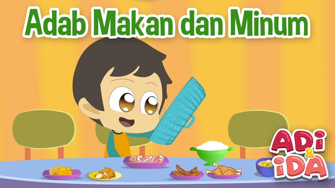 Detail Gambar Kartun Makan Dengan Tangan Kanan Nomer 17