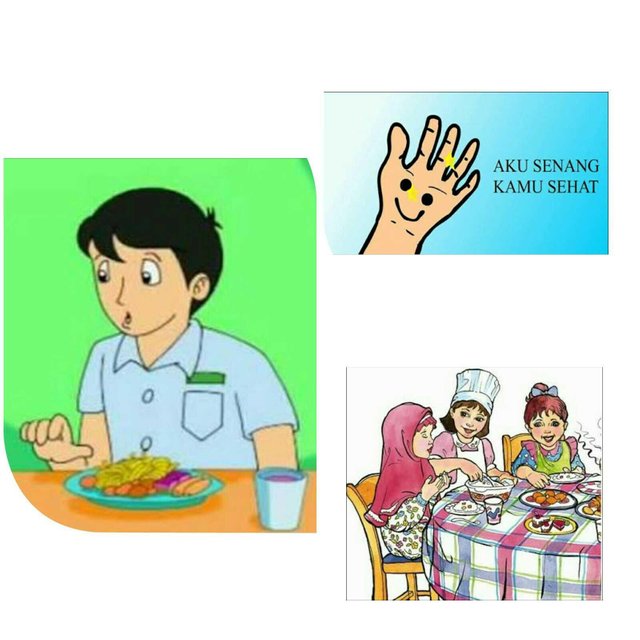 Detail Gambar Kartun Makan Dengan Tangan Kanan Nomer 25