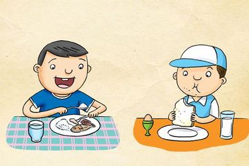 Detail Gambar Kartun Makan Makanan Tidak Sehat Nomer 16