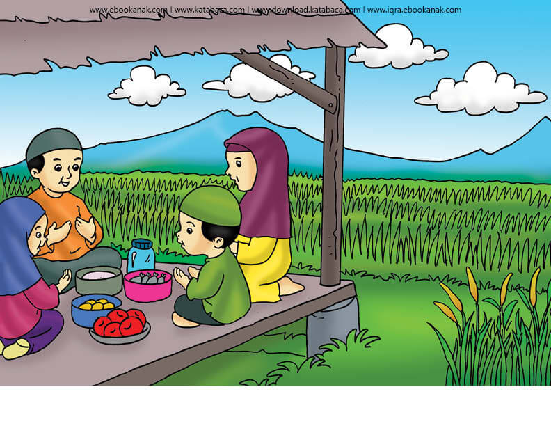 Detail Gambar Kartun Makan Siang Nomer 12