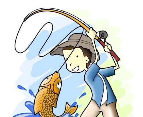 Detail Gambar Kartun Mancing Ikan Nomer 13