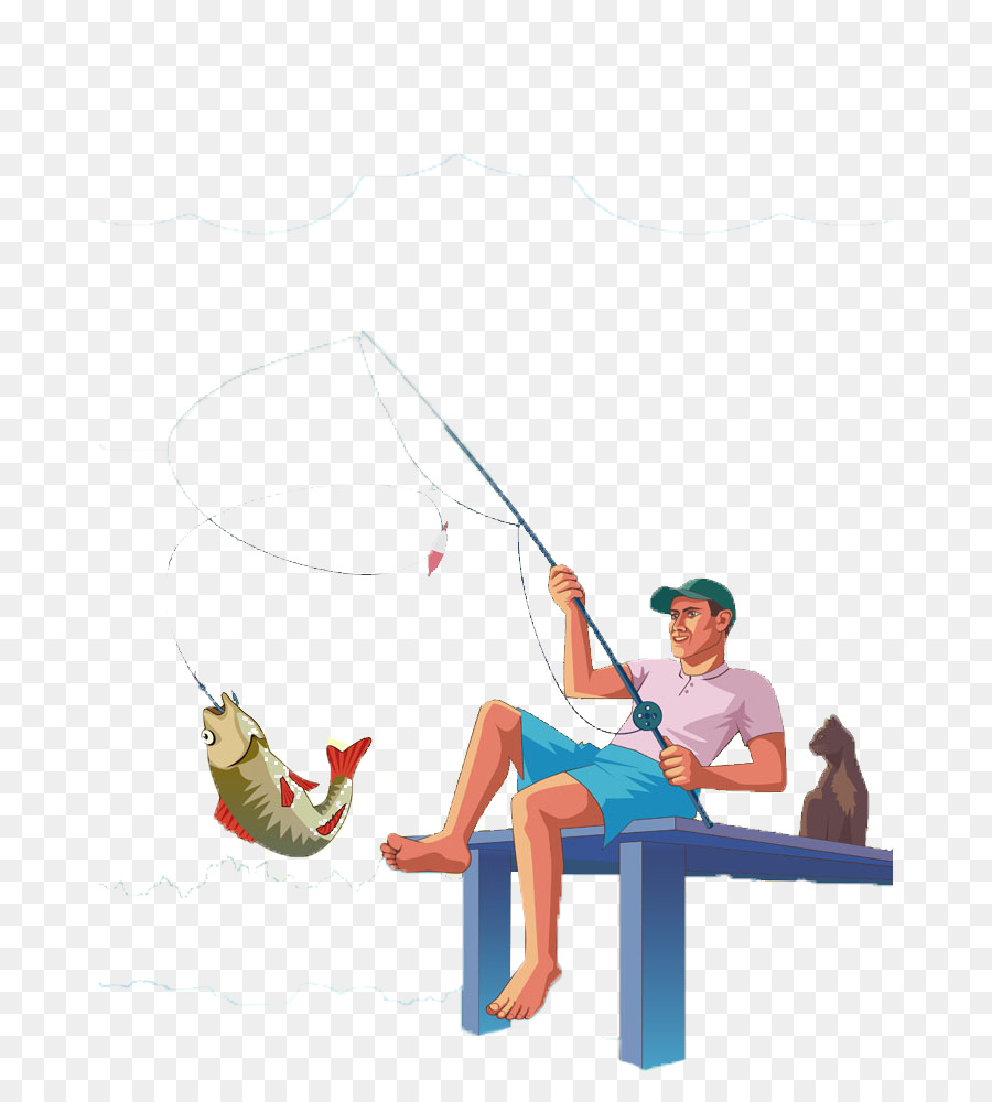 Detail Gambar Kartun Mancing Ikan Nomer 46