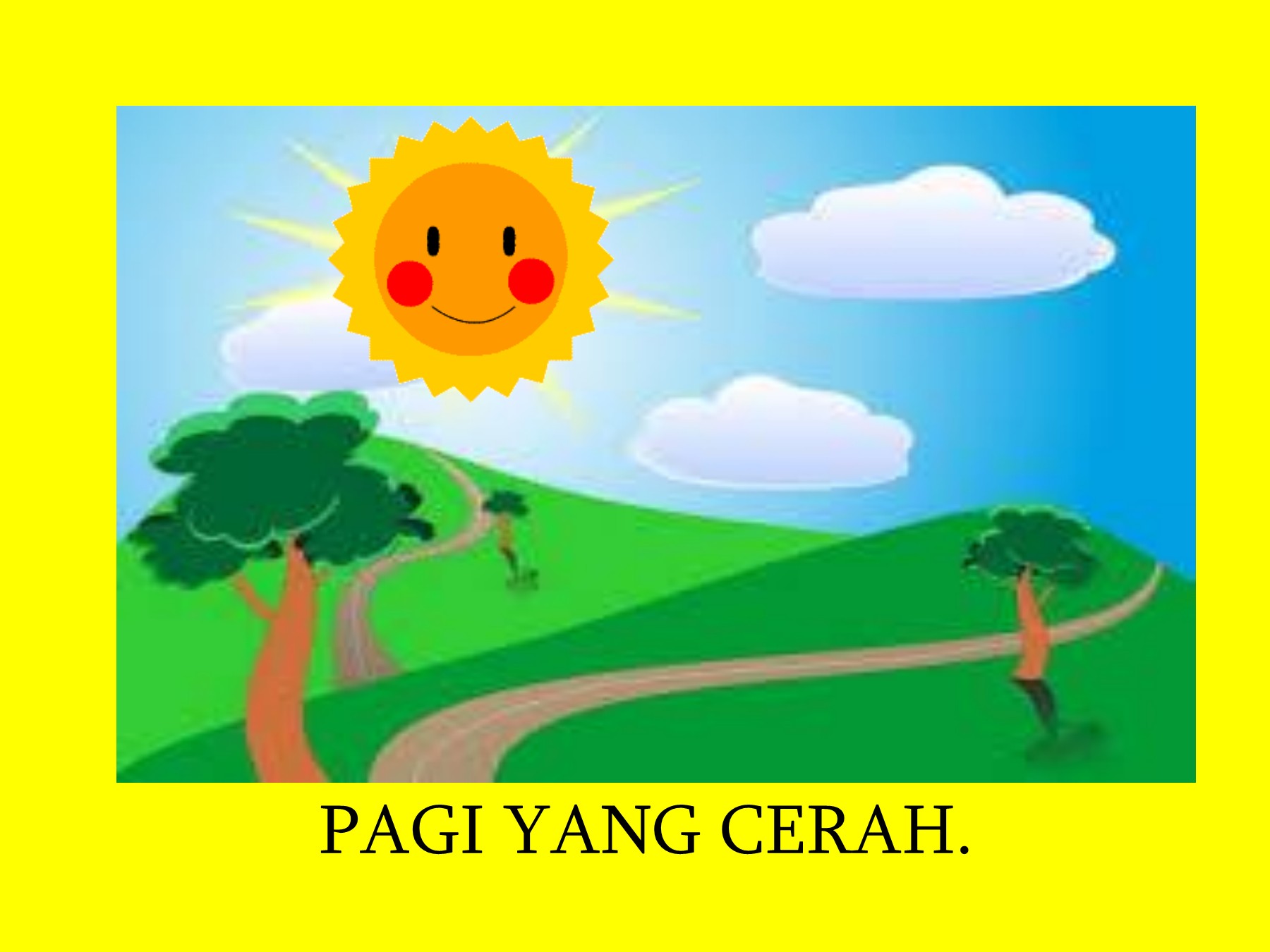 Detail Gambar Kartun Matahari Pagi Clipart Nomer 7