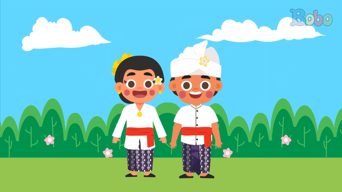 Detail Gambar Kartun Memakai Baju Adat Nomer 23