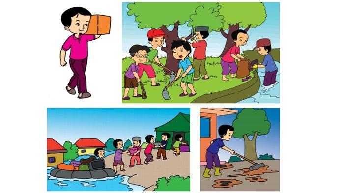 Detail Gambar Kartun Membantu Korban Bencana Alam Nomer 2