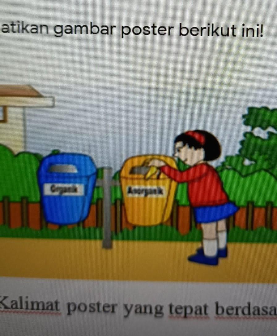 Detail Gambar Kartun Membuang Sampah Pada Tempatnya Nomer 55