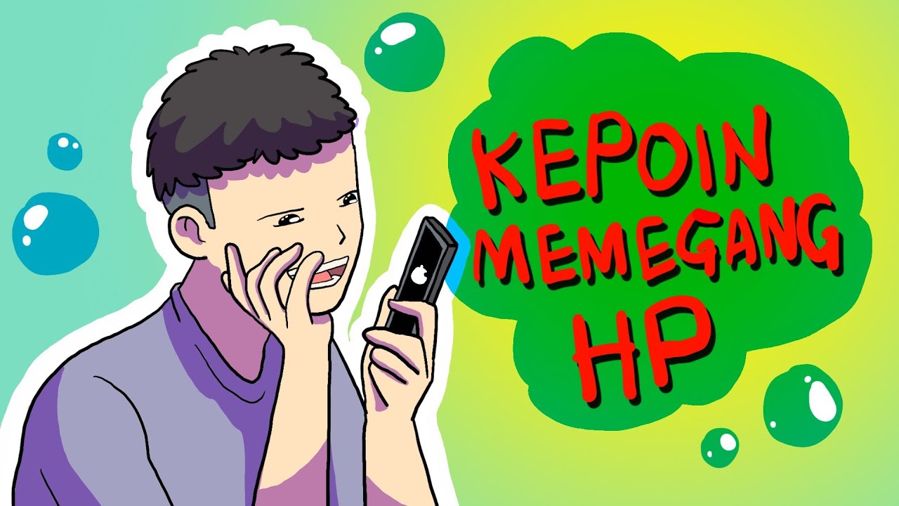 Detail Gambar Kartun Memegang Hp Nomer 27