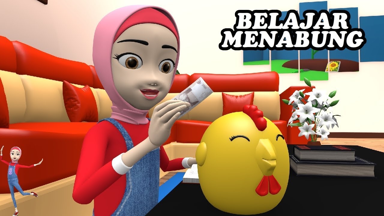 Gambar Kartun Menabung Di Celengan - KibrisPDR