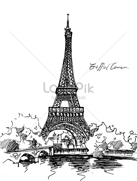 Detail Gambar Kartun Menara Eifel Nomer 29