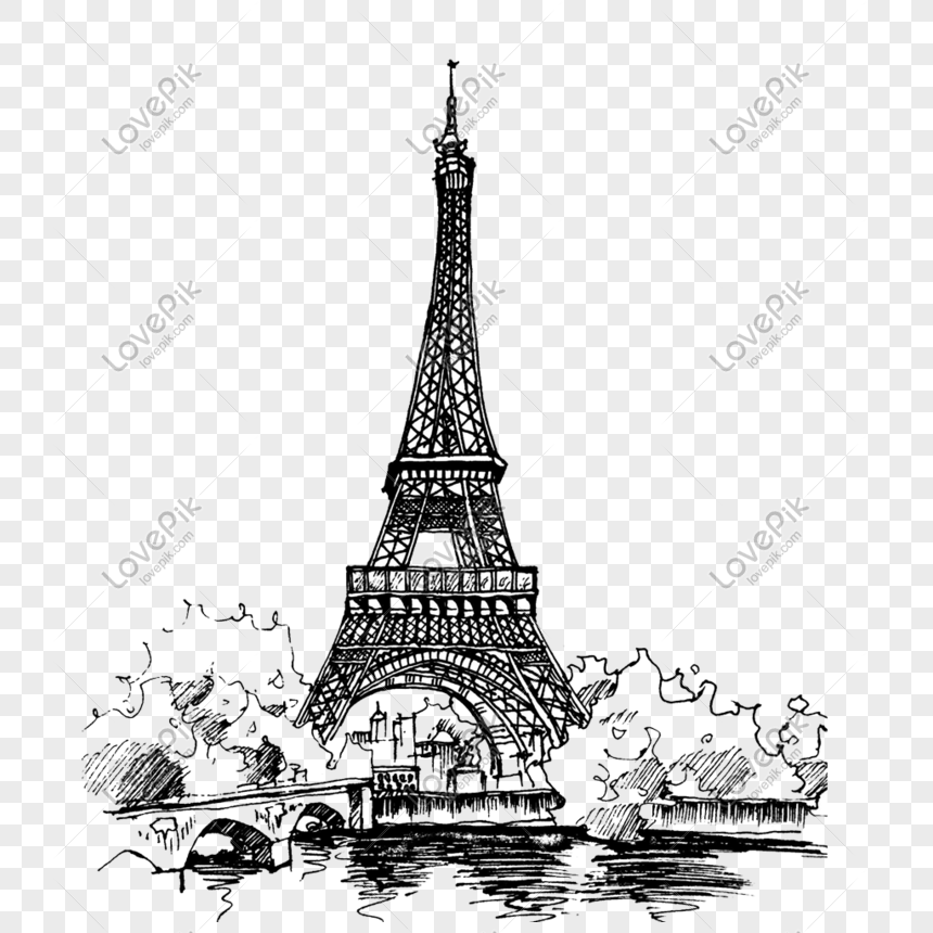 Detail Gambar Kartun Menara Eiffel Di Paris Nomer 26