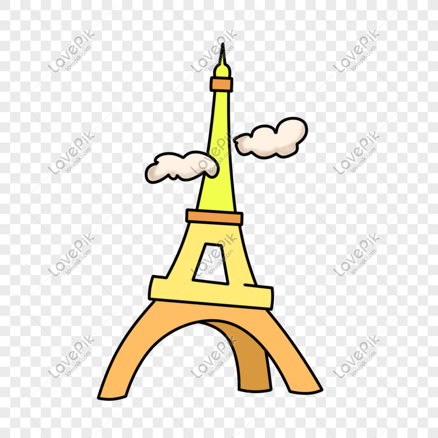 Detail Gambar Kartun Menara Eiffel Di Paris Nomer 32