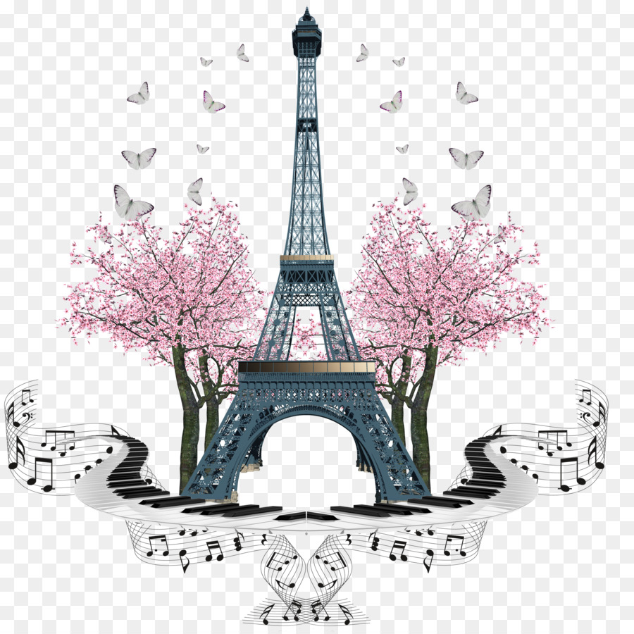 Detail Gambar Kartun Menara Eiffel Di Paris Nomer 4