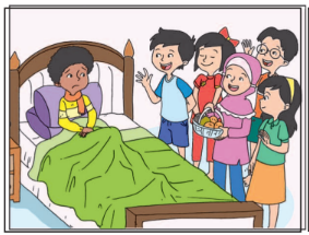 Detail Gambar Kartun Menjenguk Teman Sakit Nomer 31