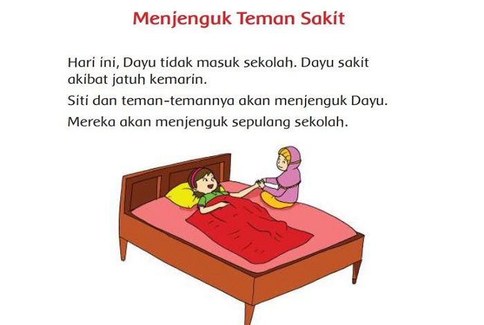 Detail Gambar Kartun Menjenguk Teman Sakit Nomer 37