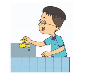 Detail Gambar Kartun Menutup Keran Air Nomer 3