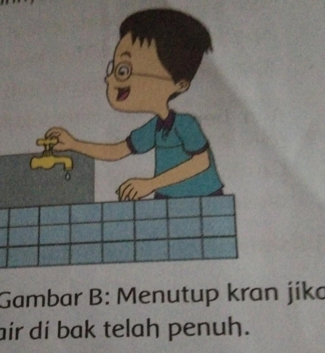 Detail Gambar Kartun Menutup Keran Air Nomer 52
