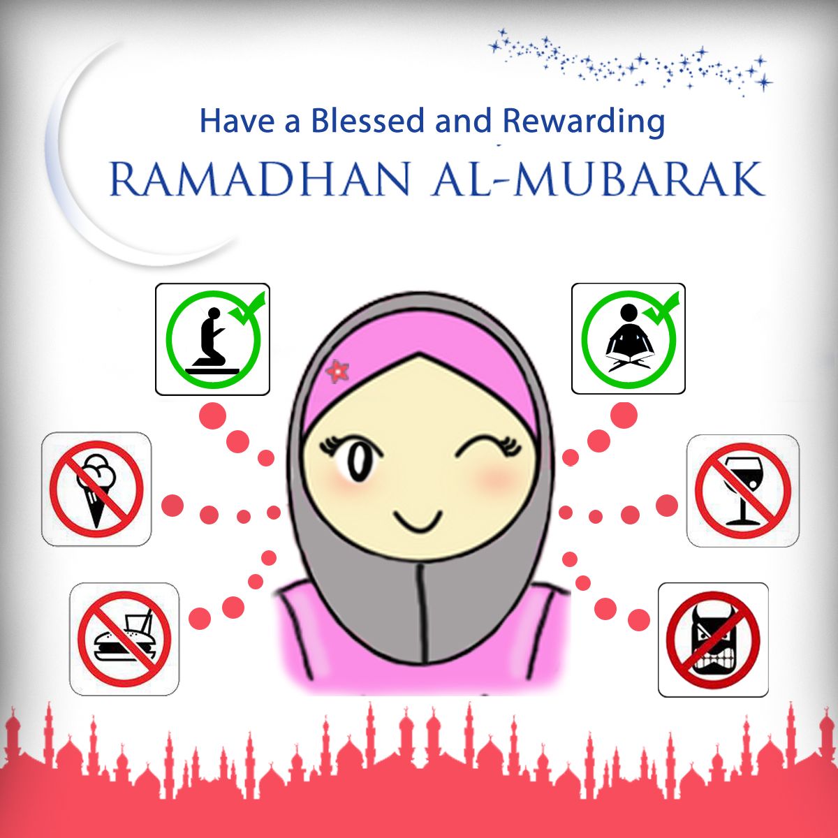 Detail Gambar Kartun Menyambut Ramadhan Nomer 6