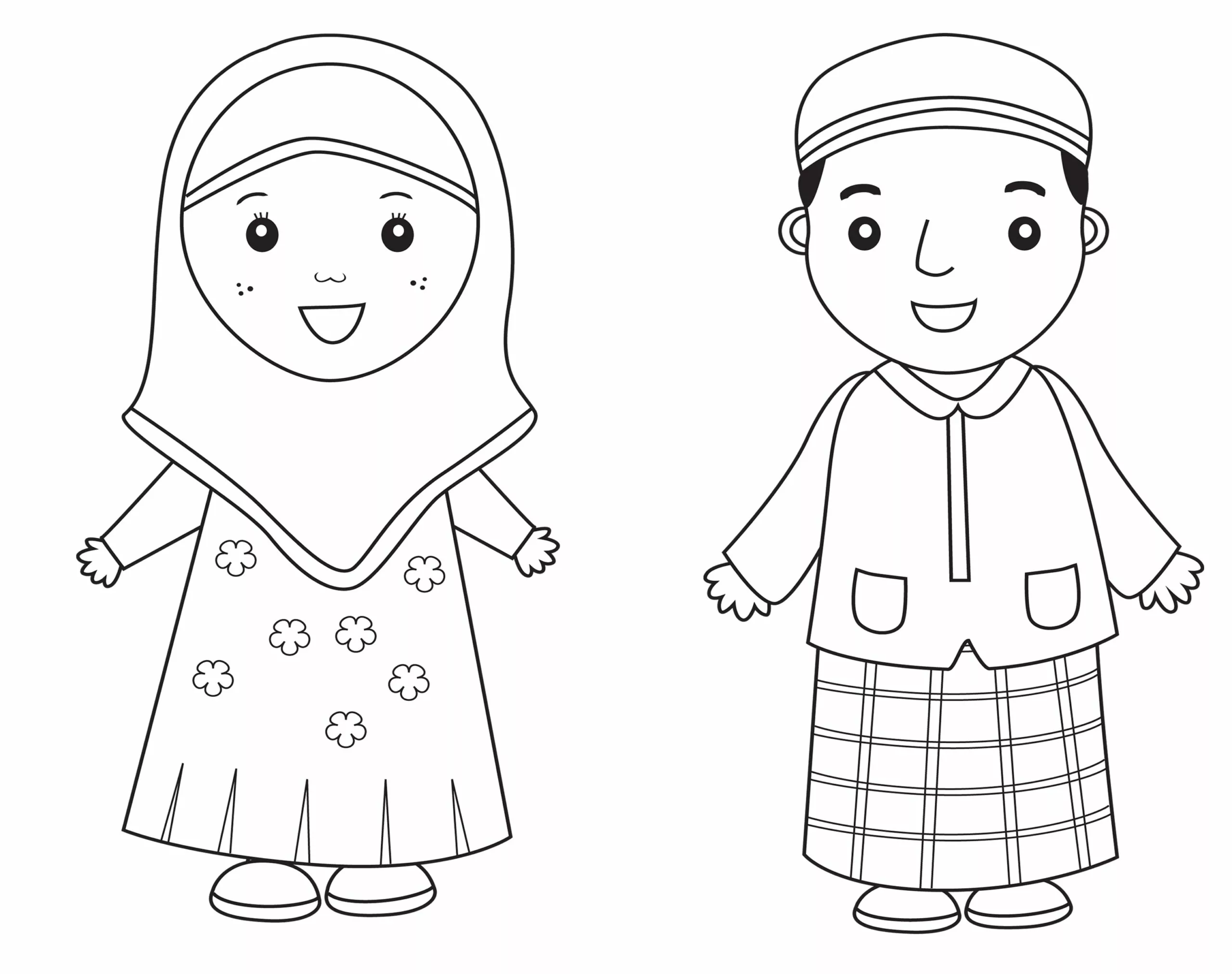 Detail Gambar Kartun Mewarnai Anak Laki Nomer 39