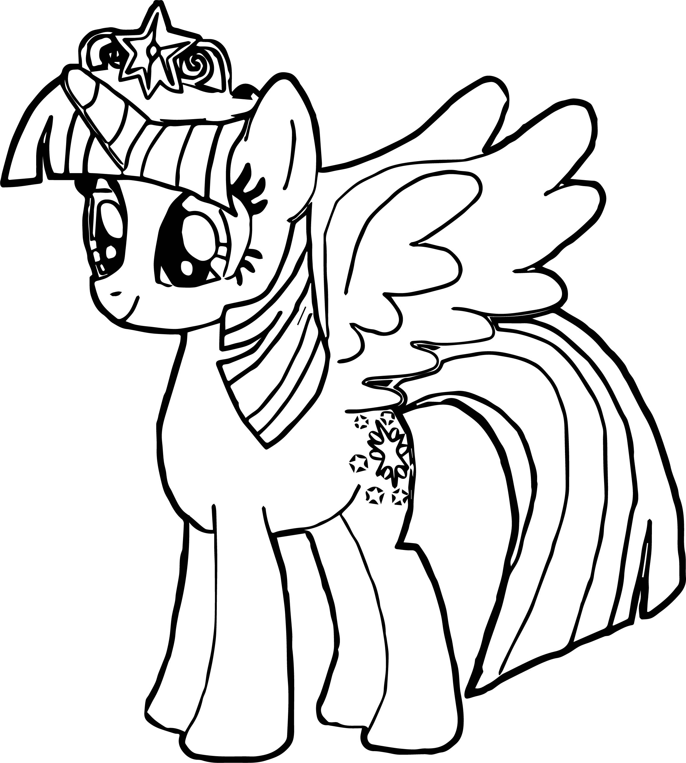 Detail Gambar Kartun Mewarnai Little Pony Nomer 24