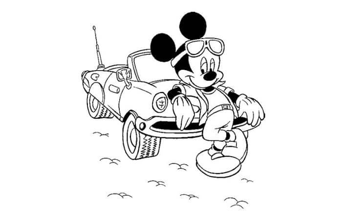 Detail Gambar Kartun Mickey Di Taman Nomer 52