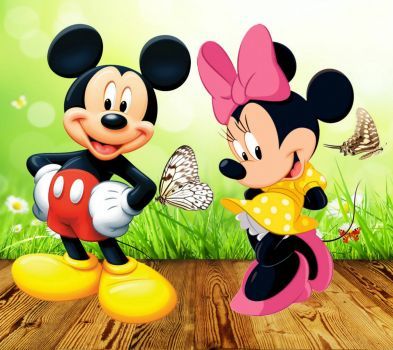 Detail Gambar Kartun Mickey Mouse Dan Minnie Mouse Nomer 9