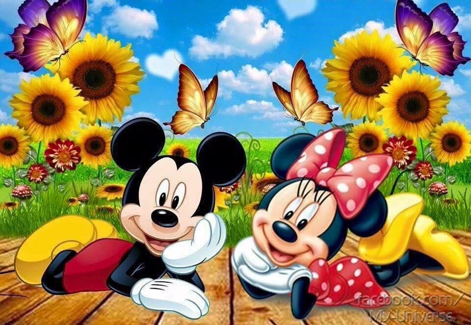 Detail Gambar Kartun Mickey Mouse Dan Minnie Mouse Nomer 7