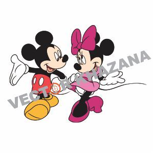 Detail Gambar Kartun Mickey Mouse Dan Minnie Mouse Nomer 8